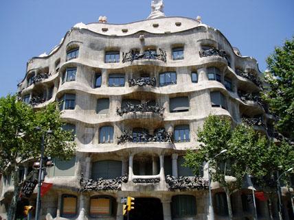 Gaudi Mila House La Pedrera Barcelona 1